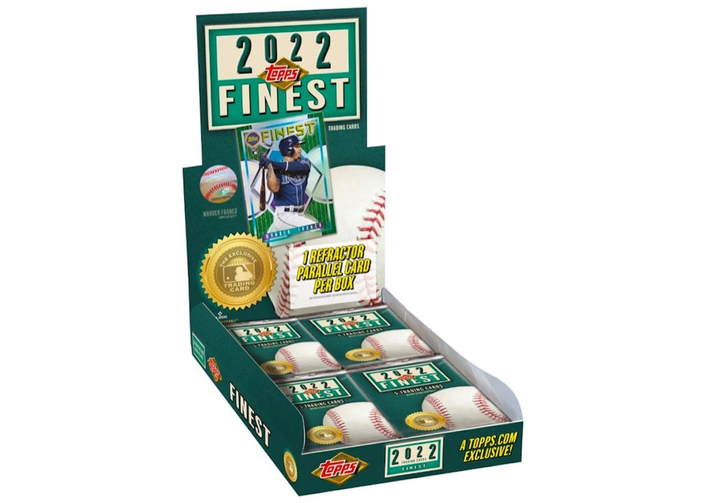 2022 Topps Finest Flashbacks Baseball Hobby Box