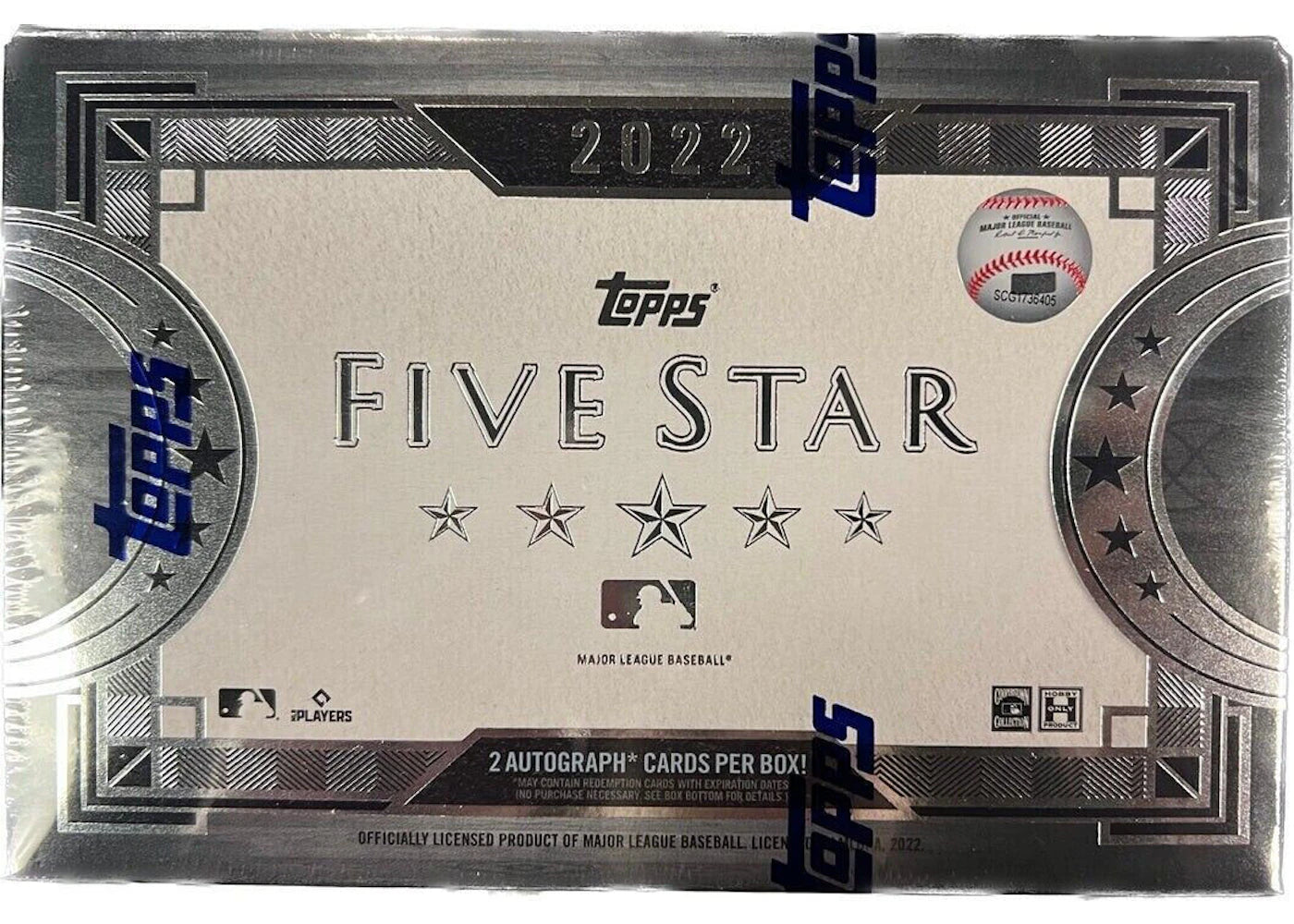 2022 Topps Five Star Baseball Hobby Box