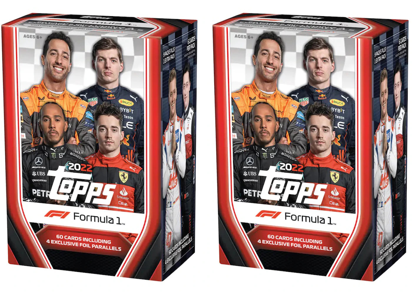 2022 Topps Formula 1 Racing Blaster Box 2x Lot