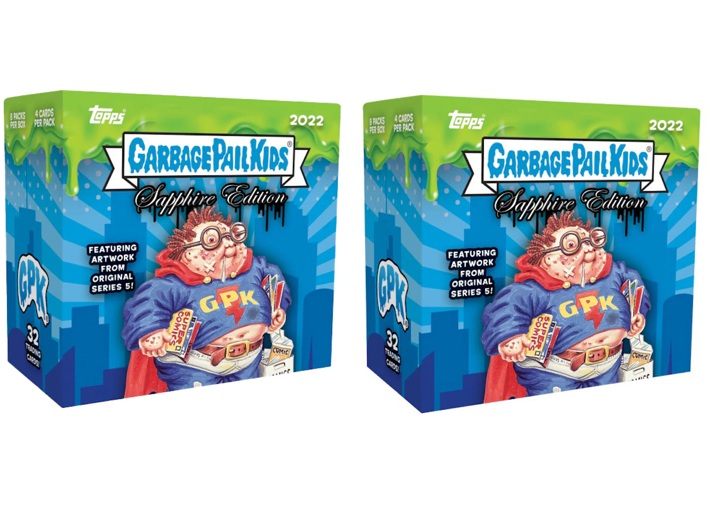 2022 Topps Garbage Pail Kids Sapphire Edition Hobby Box 2x Lot
