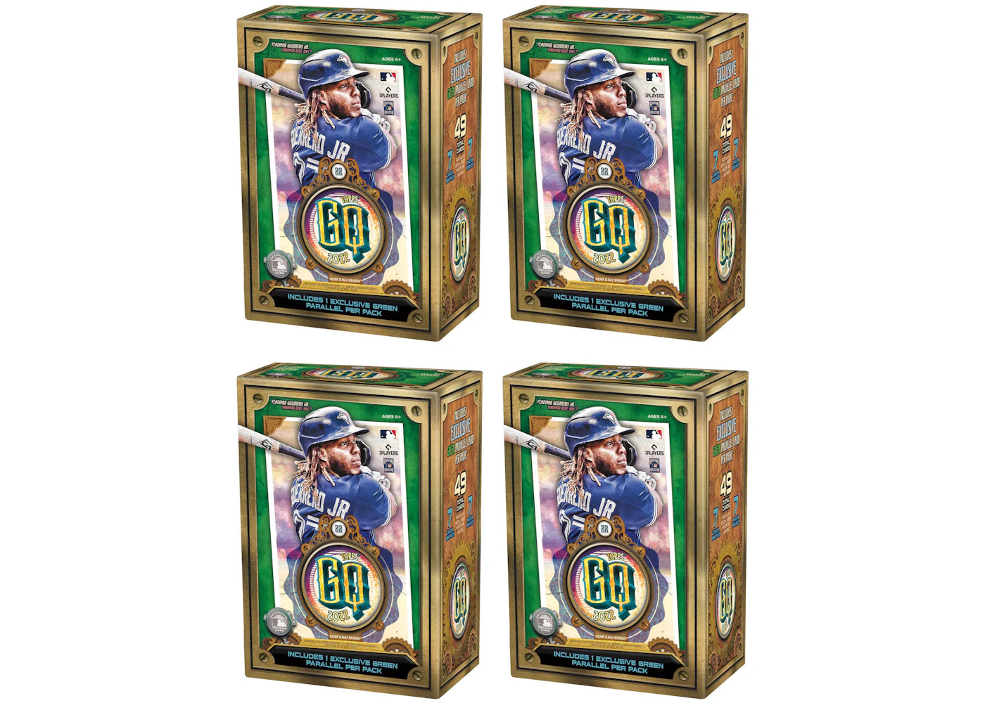 2022 Topps Gypsy Queen Baseball Blaster Box 4x Lot