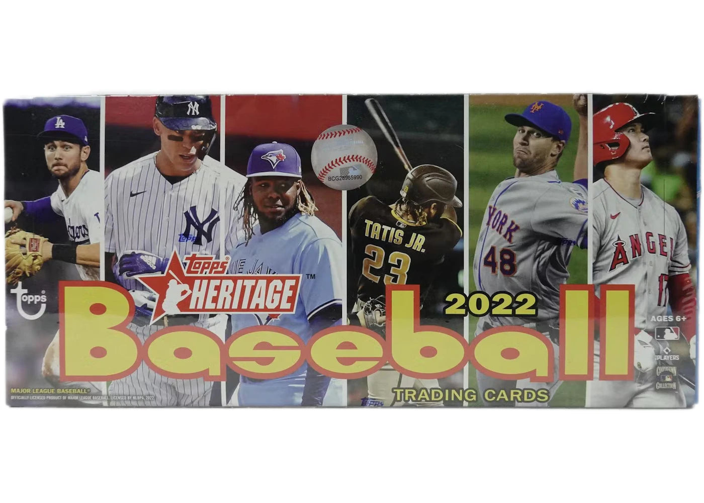 2022 Topps Heritage Baseball Hobby Box