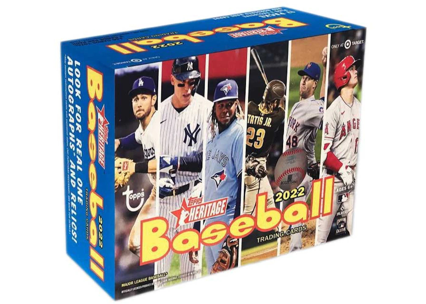2022 Topps Heritage Baseball Target Mega Box (17 Packs)
