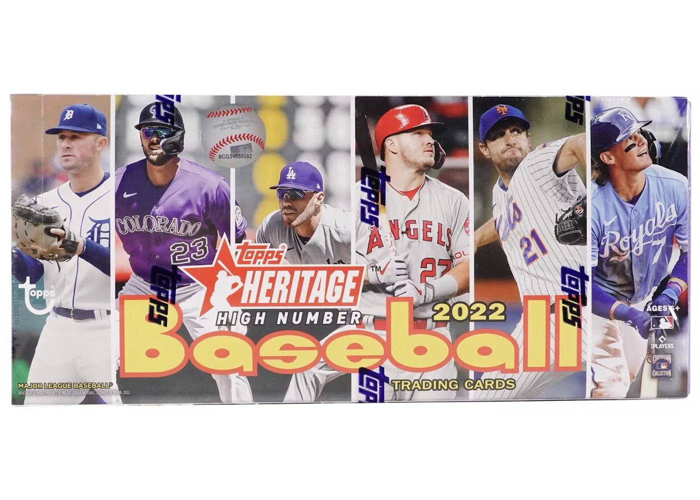 2022 Topps Heritage High Number Baseball Hobby Box