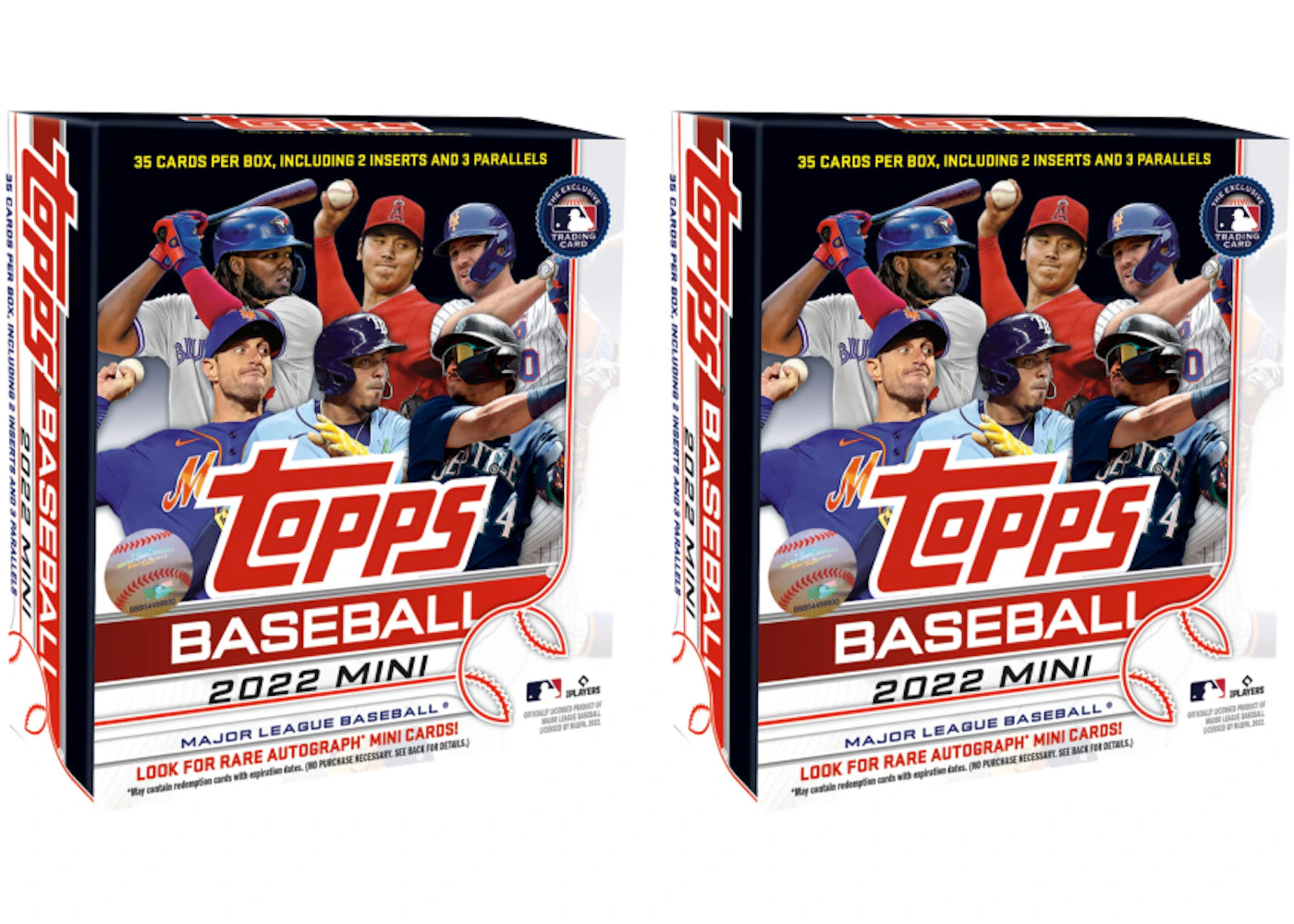2022 Topps Mini Baseball Box 2x Lot