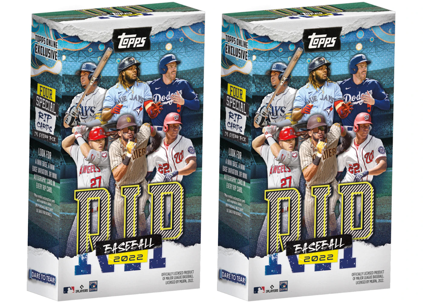 2022 Topps Rip Baseball Box 2x Lot