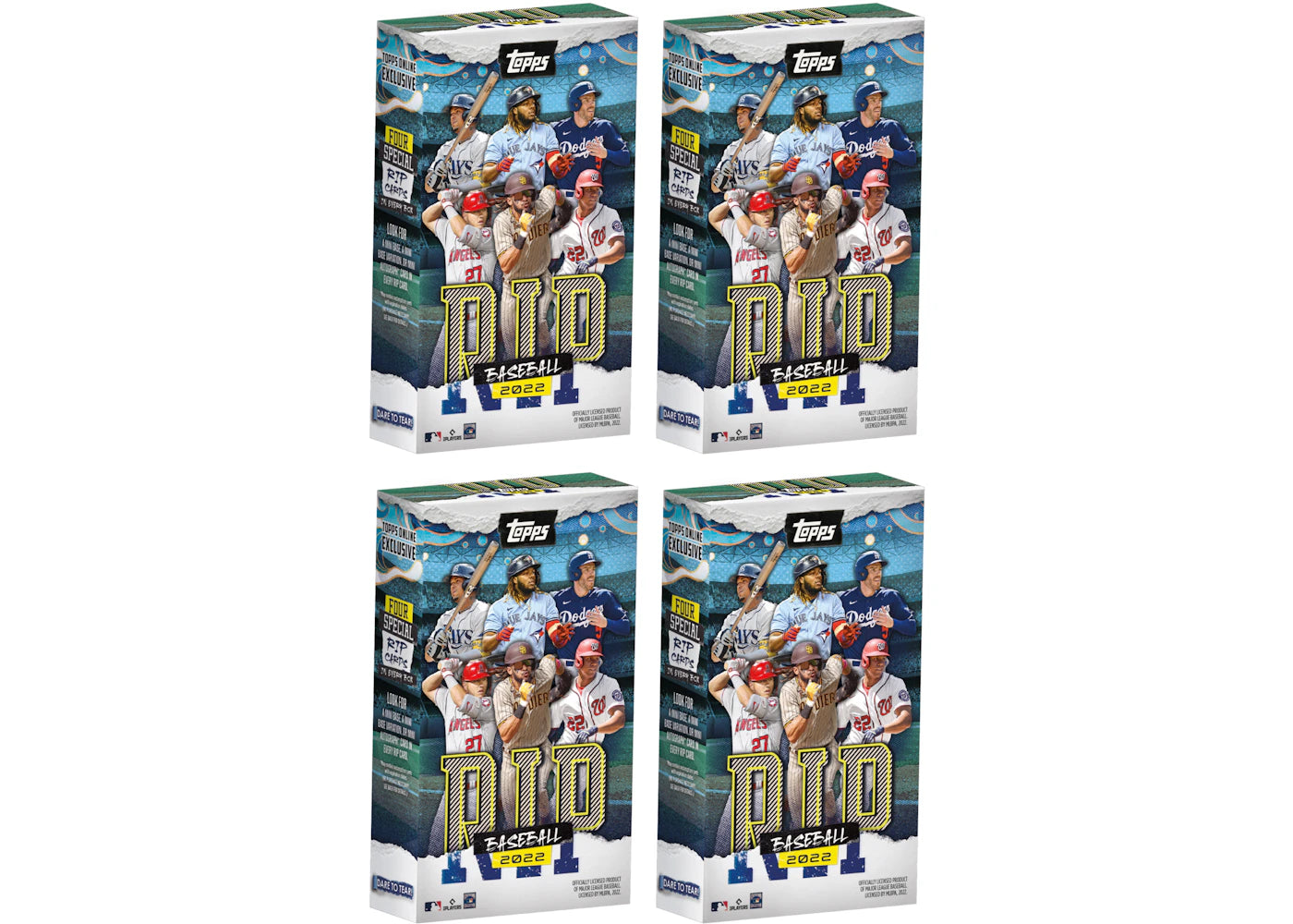 2022 Topps Rip Baseball Box 4x Lot