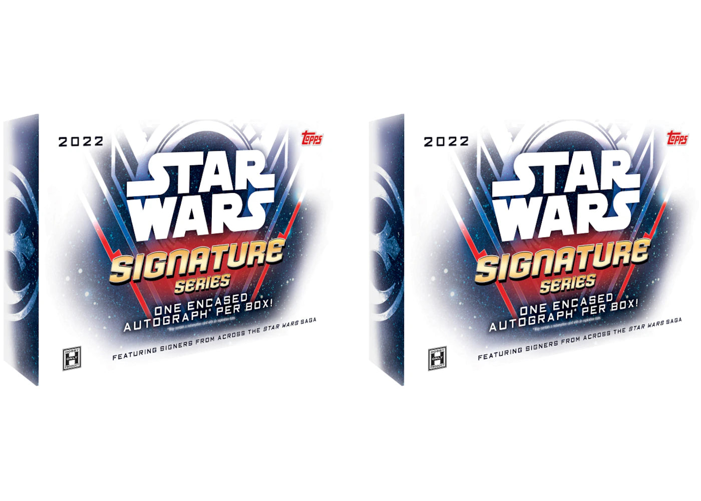 2022 Topps Star Wars Signature Series Hobby Box 2x Lot
