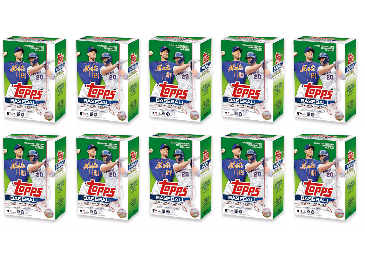 2022 Topps Update Series Baseball Blaster Box 10x Lot