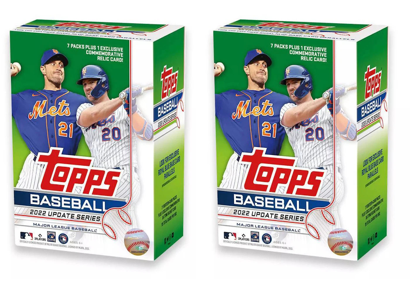 2022 Topps Update Series Baseball Blaster Box 2x Lot