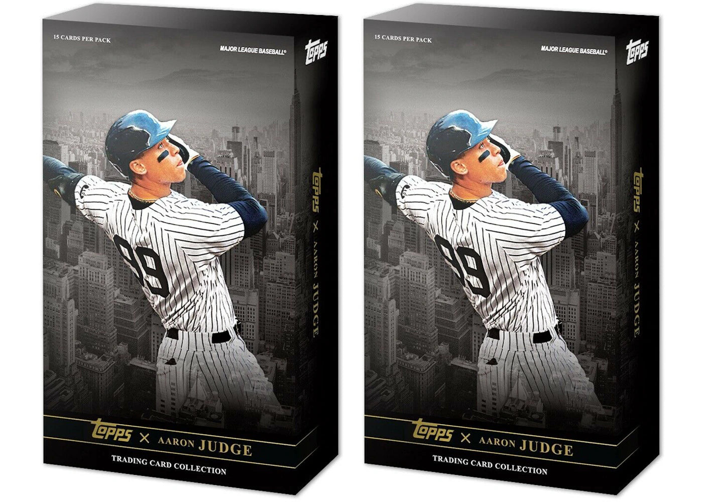 2022 Topps x Aaron Judge Baseball Curated Set 2x Lot