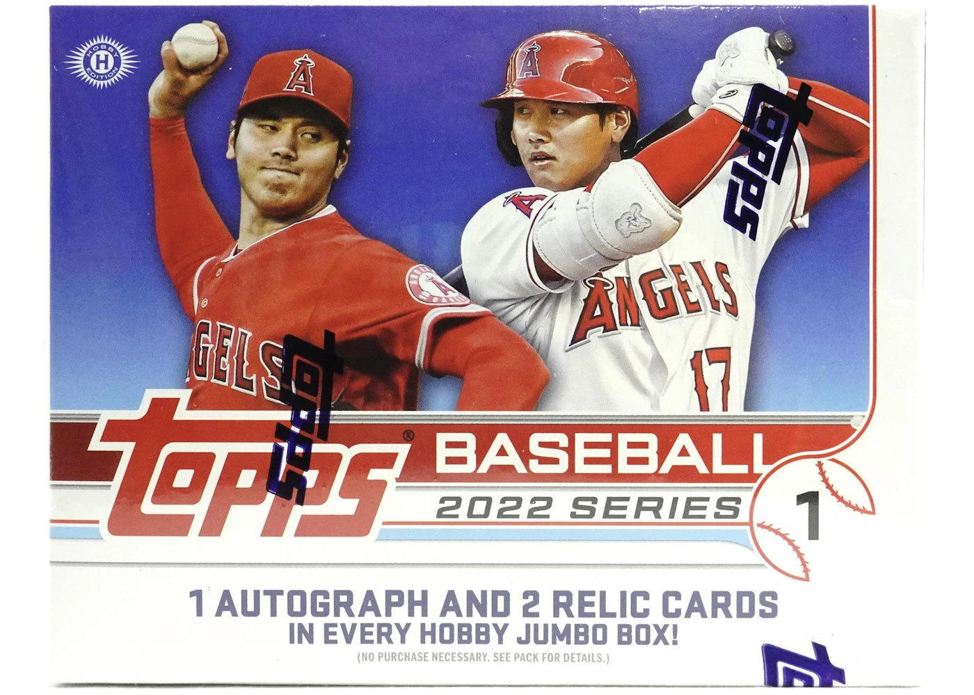 2022 Topps Series 1 Baseball HTA Jumbo Box