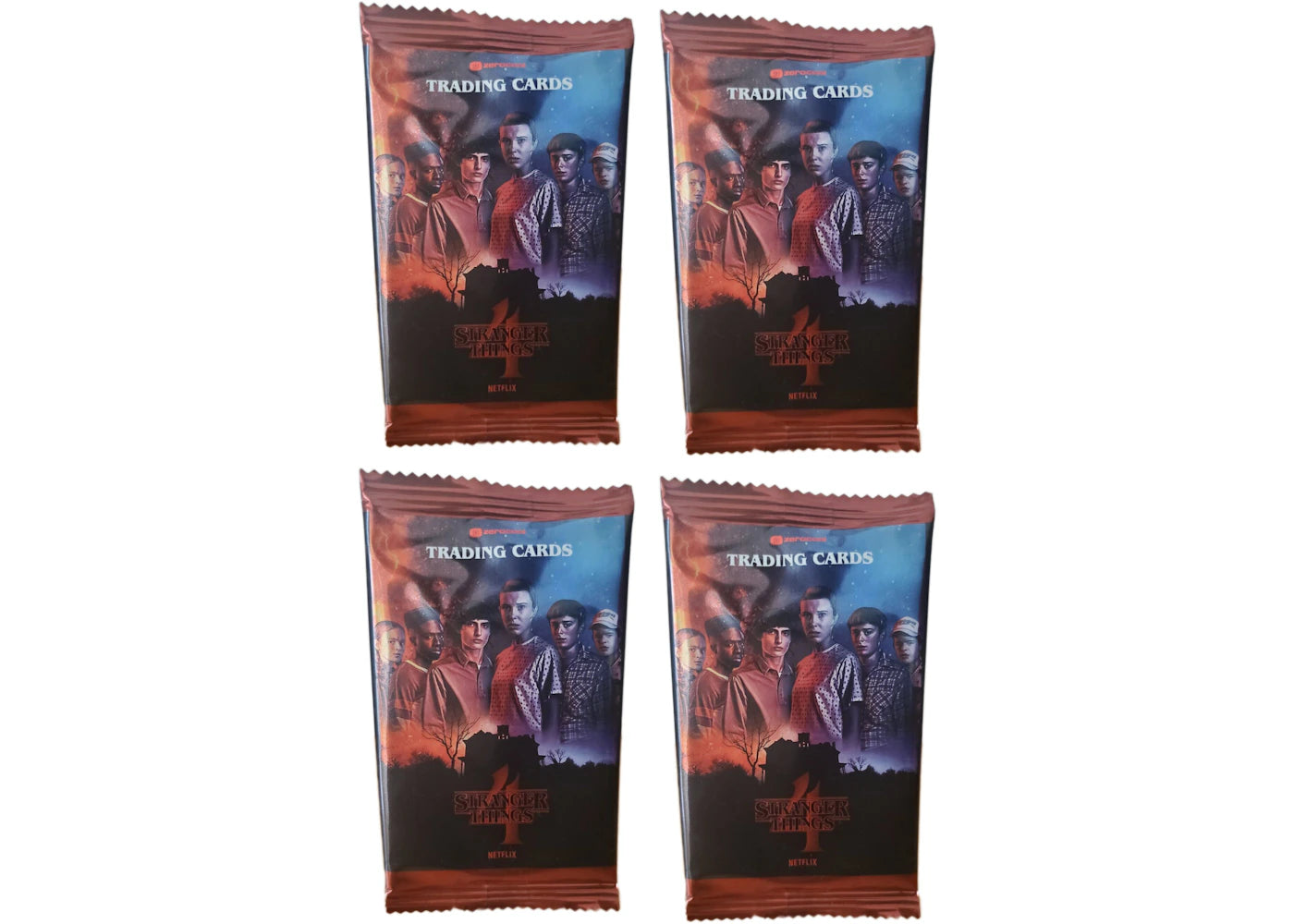 2022 zerocool Netflix Stranger Things Season 4 NSCC Exclusive Promo Pack 4x Lot