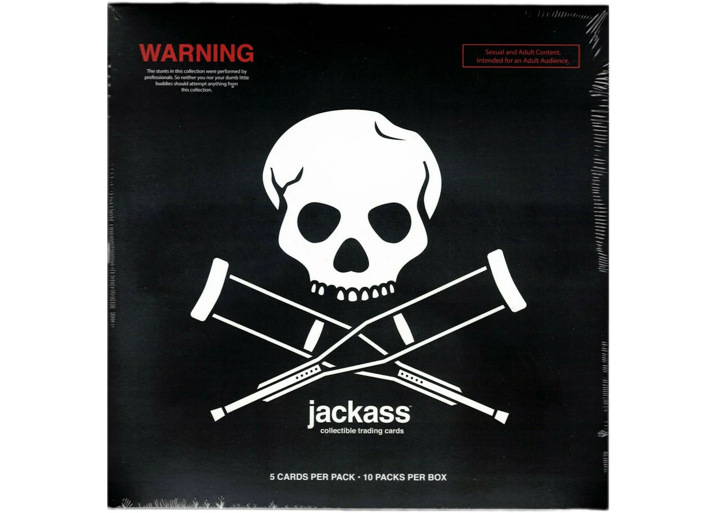 2022 zerocool jackass Collectible Trading Card Box