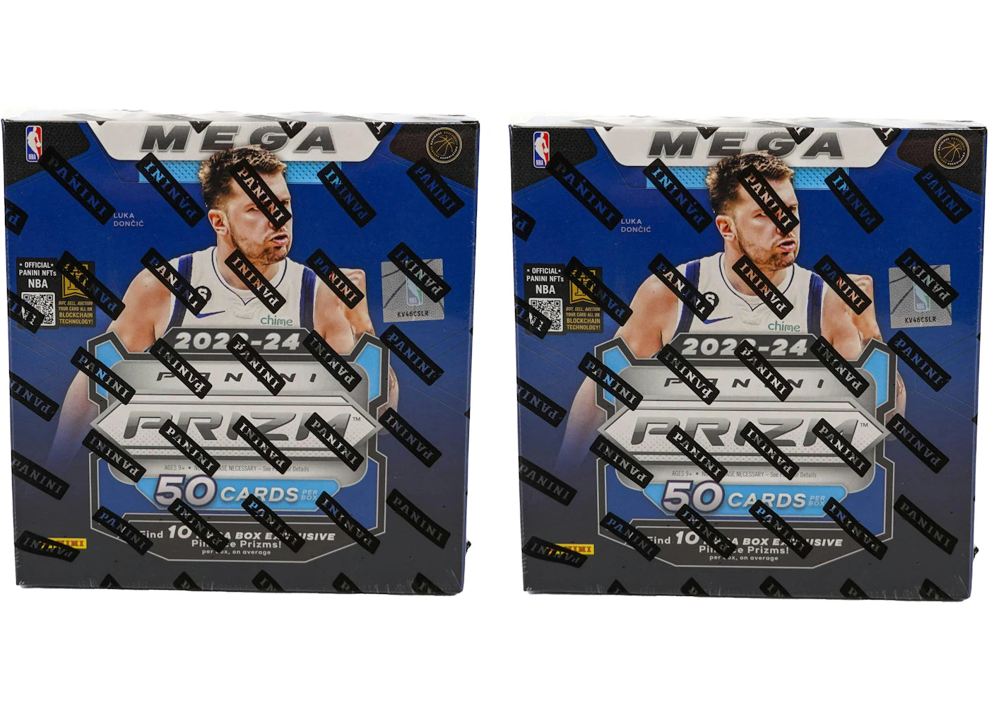 2023-24 Panini Prizm Basketball Mega Box (Pink Prizms) 2x Lot