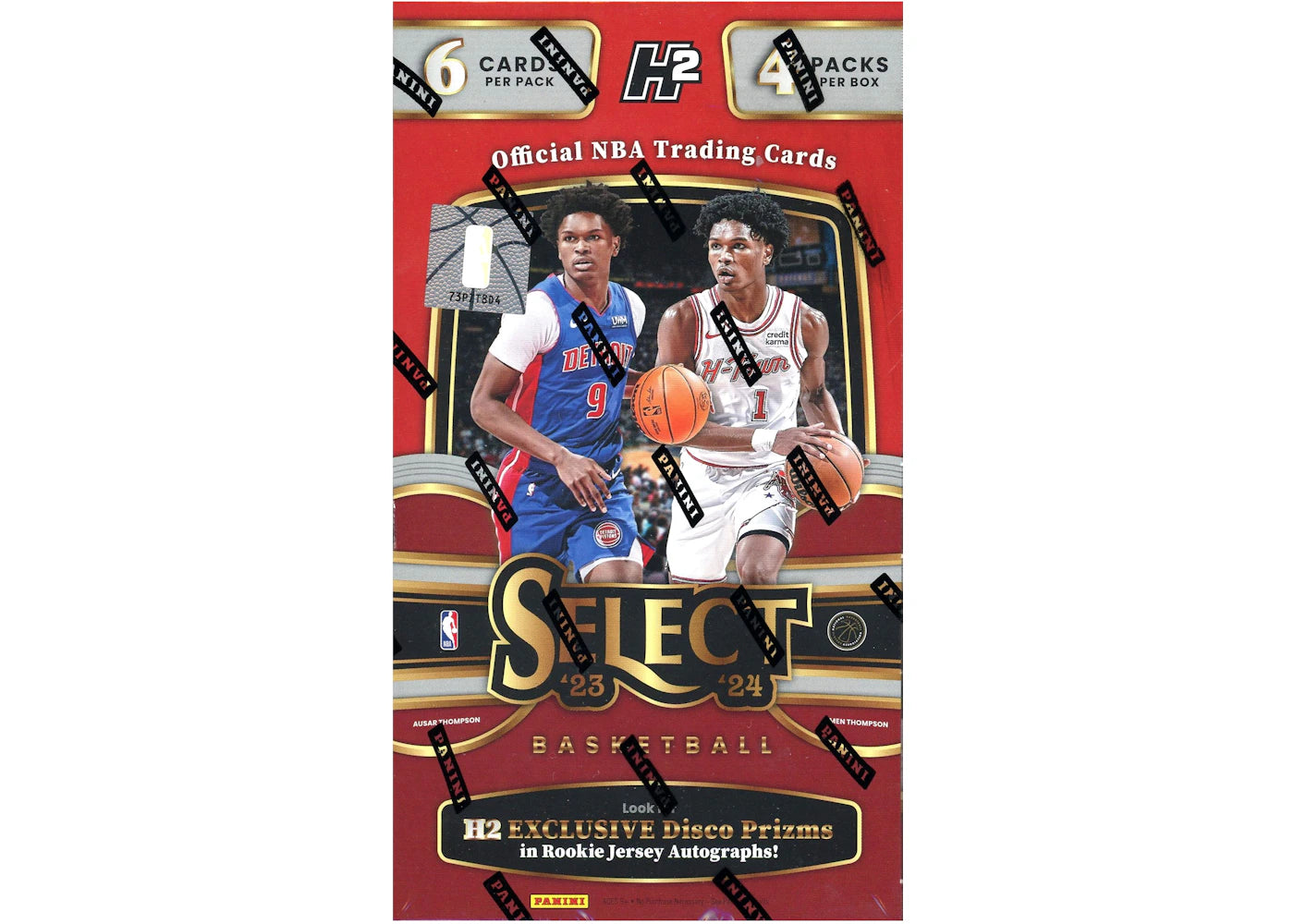 2023-24 Panini Select H2 Basketball Hobby Box