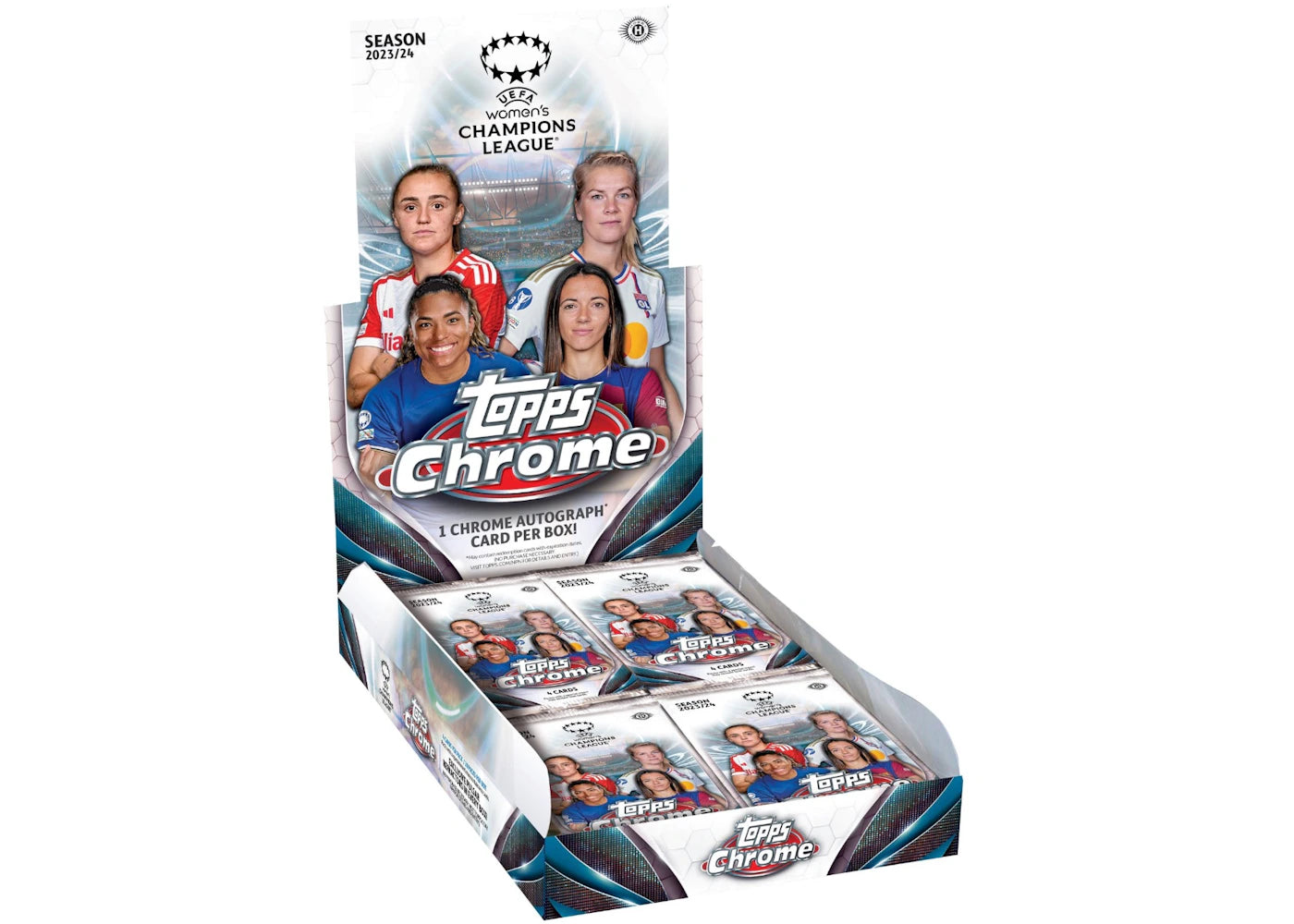 2023-24 Topps Chrome UWCL Hobby Box