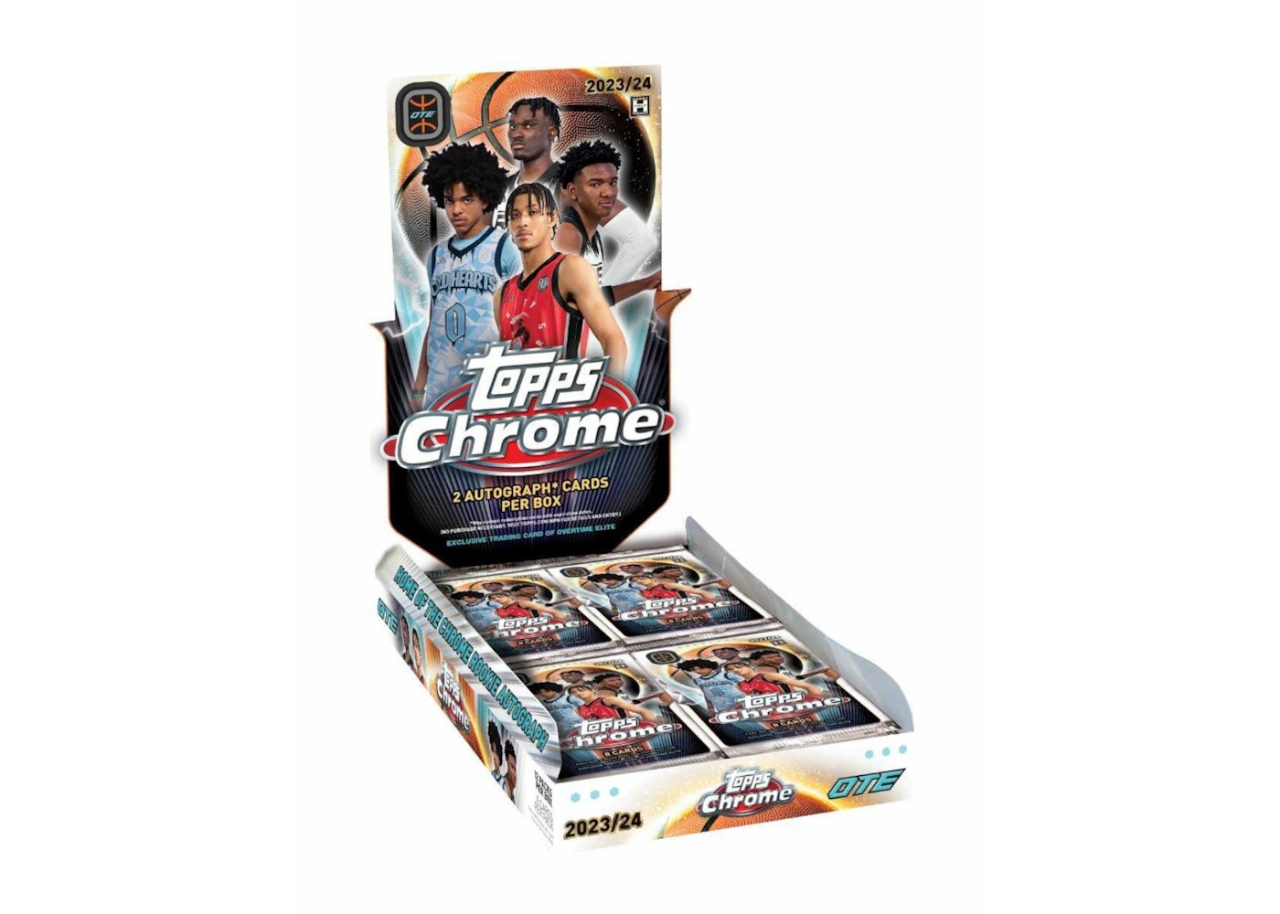 2023-24 Topps Overtime Elite Chrome Hobby Box