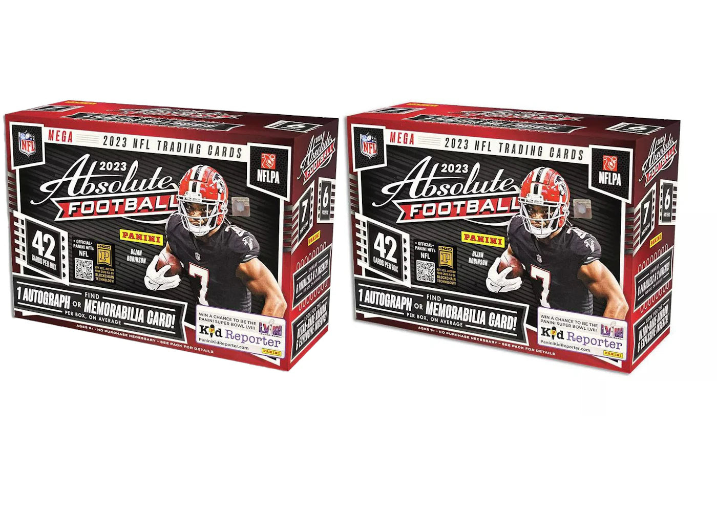 2023 Panini Absolute Football Mega Box 2x Lot