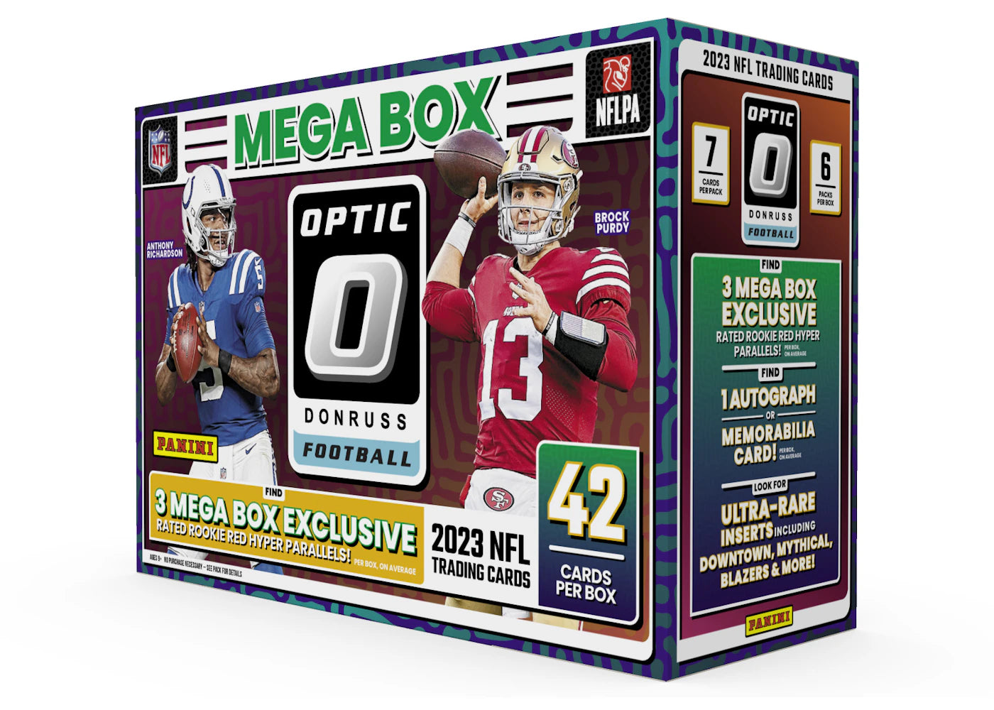 2023 Panini Donruss Optic Football Mega Box (Red Hyper Parallels)