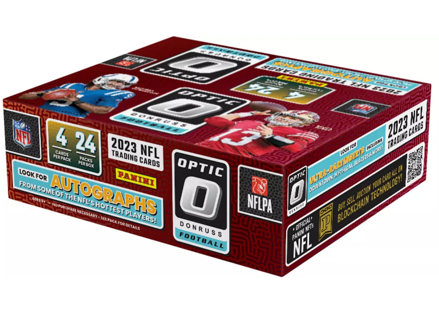 2023 Panini Optic Football 24 Pack Retail Box