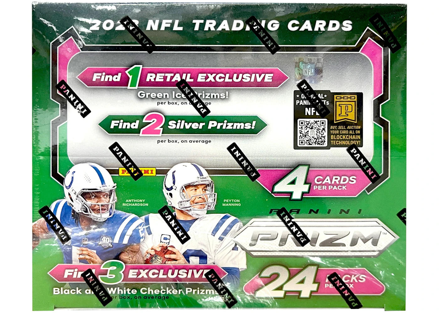 2023 Panini Prizm Football 24 Pack Retail Box