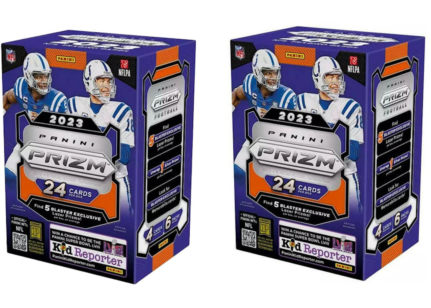 2023 Panini Prizm Football Blaster Box 2x Lot