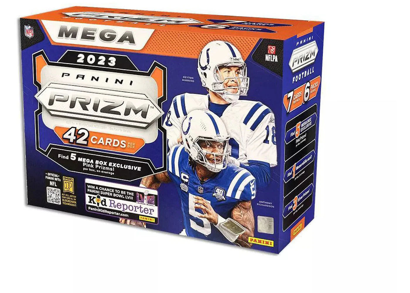 2023 Panini Prizm Football Mega Box (Pink Prizms)