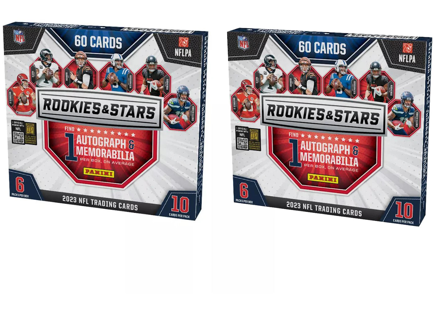 2023 Panini Rookies and Stars Football Mega Box 2x Lot