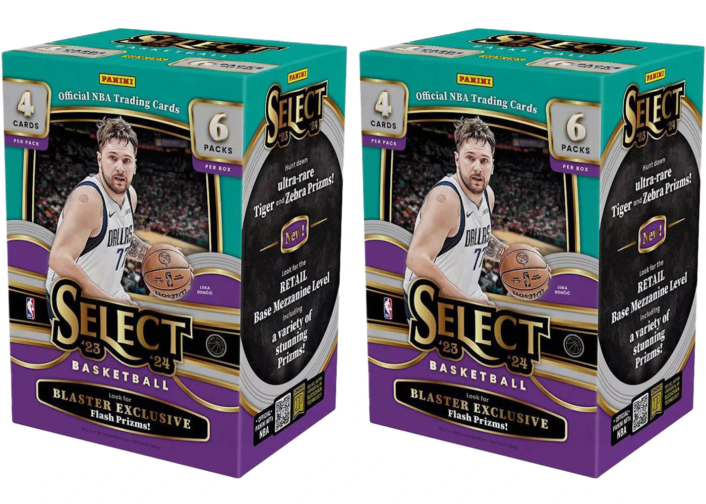 2023 Panini Select Basketball Blaster Box (Flash Prizms) 2x Lot
