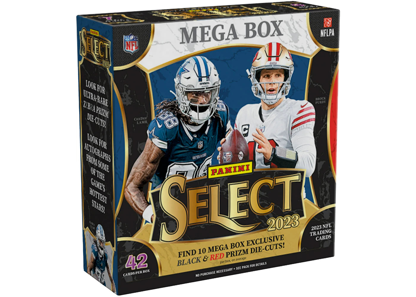 2023 Panini Select Football Mega Box (Black and Red Die-Cuts)