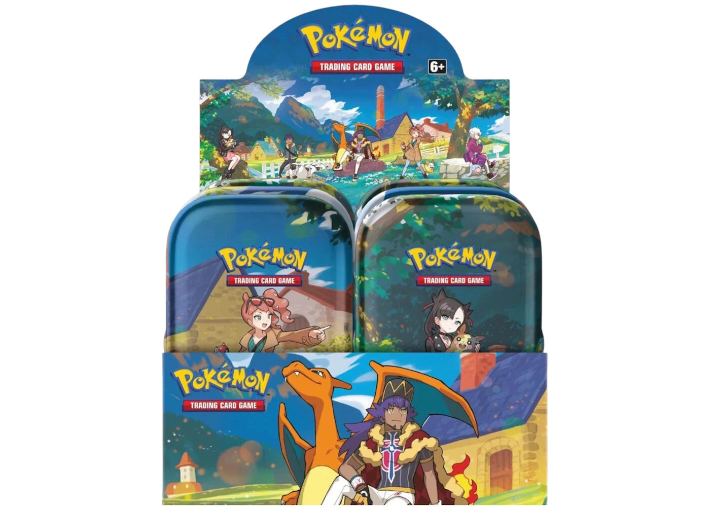 2023 Pokémon Sword & Shield Crown Zenith 10 Tin Mini Display