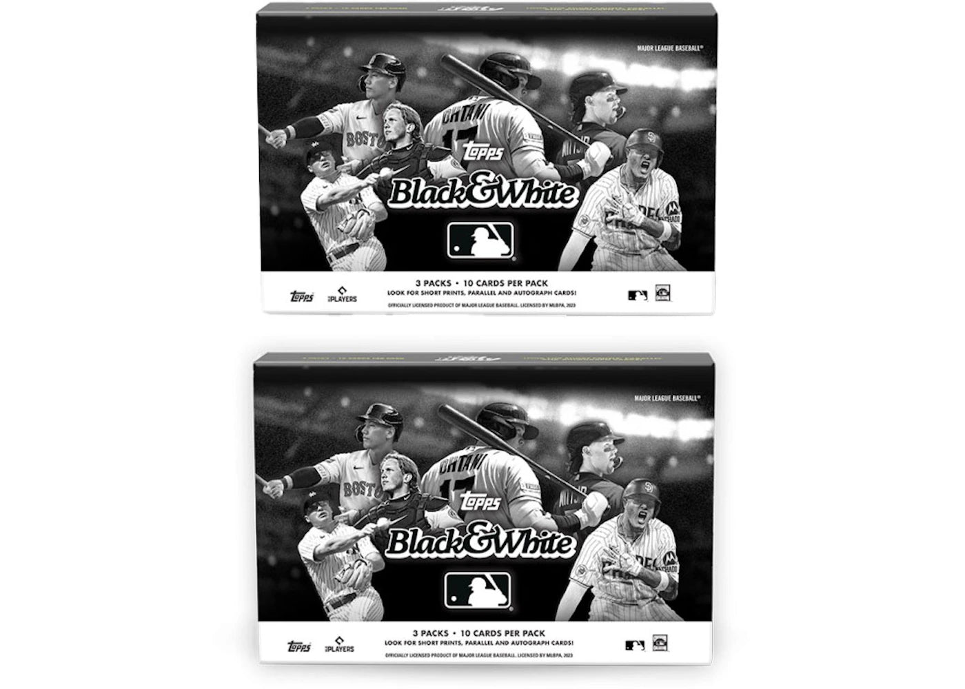 2023 Topps Black and White Baseball Box 2x Lot