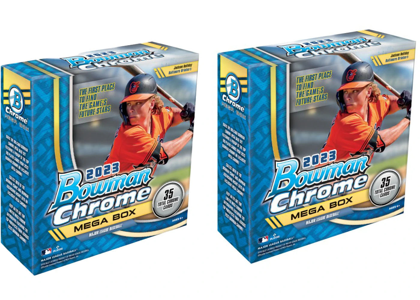 2023 Topps Bowman Chrome Baseball Mega Box 2x Lot