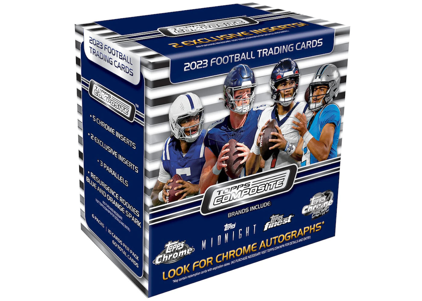 2023 Topps Chrome Composite Football Mega Box