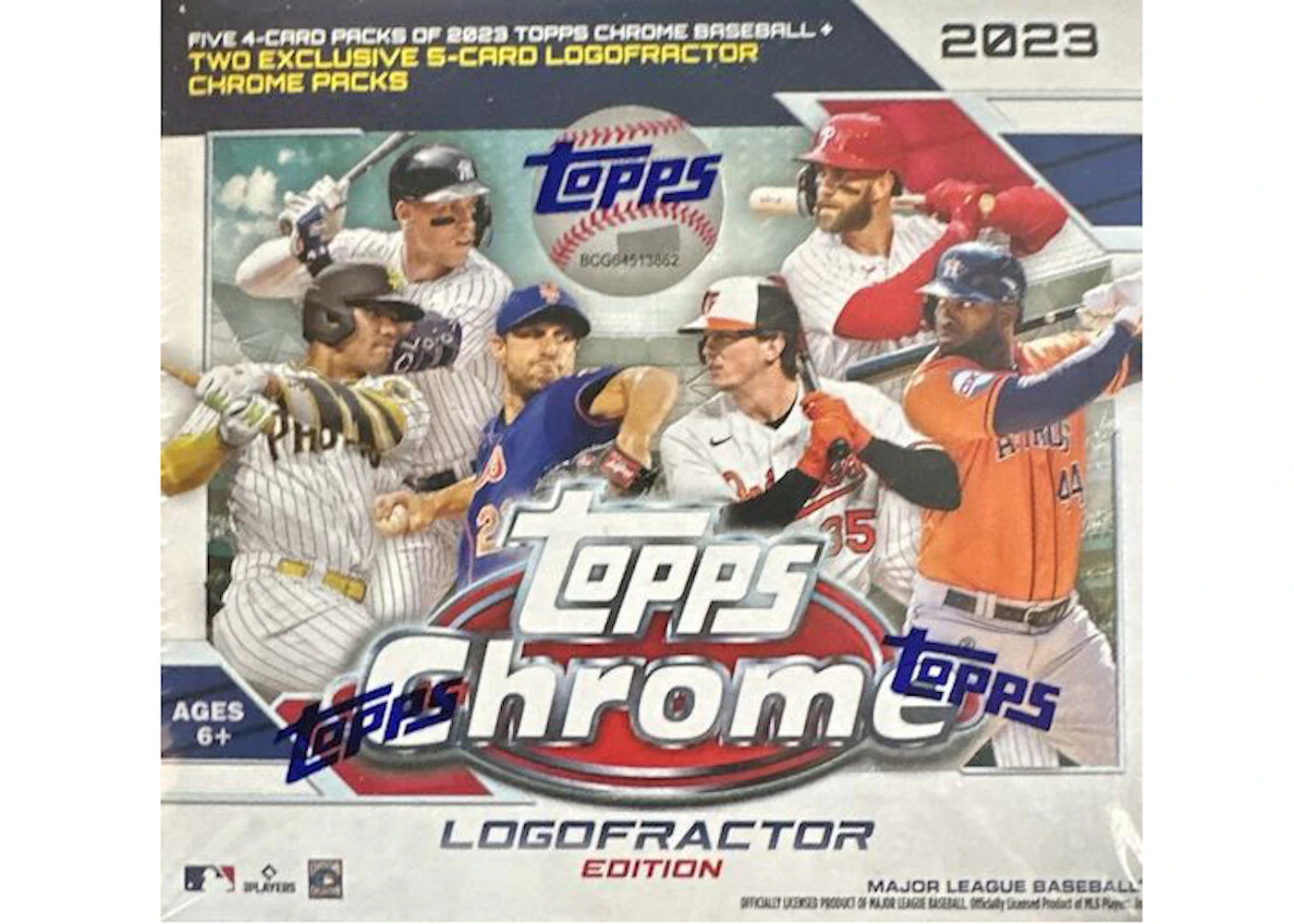 2023 Topps Chrome Logofractor Edition Baseball Mega Box