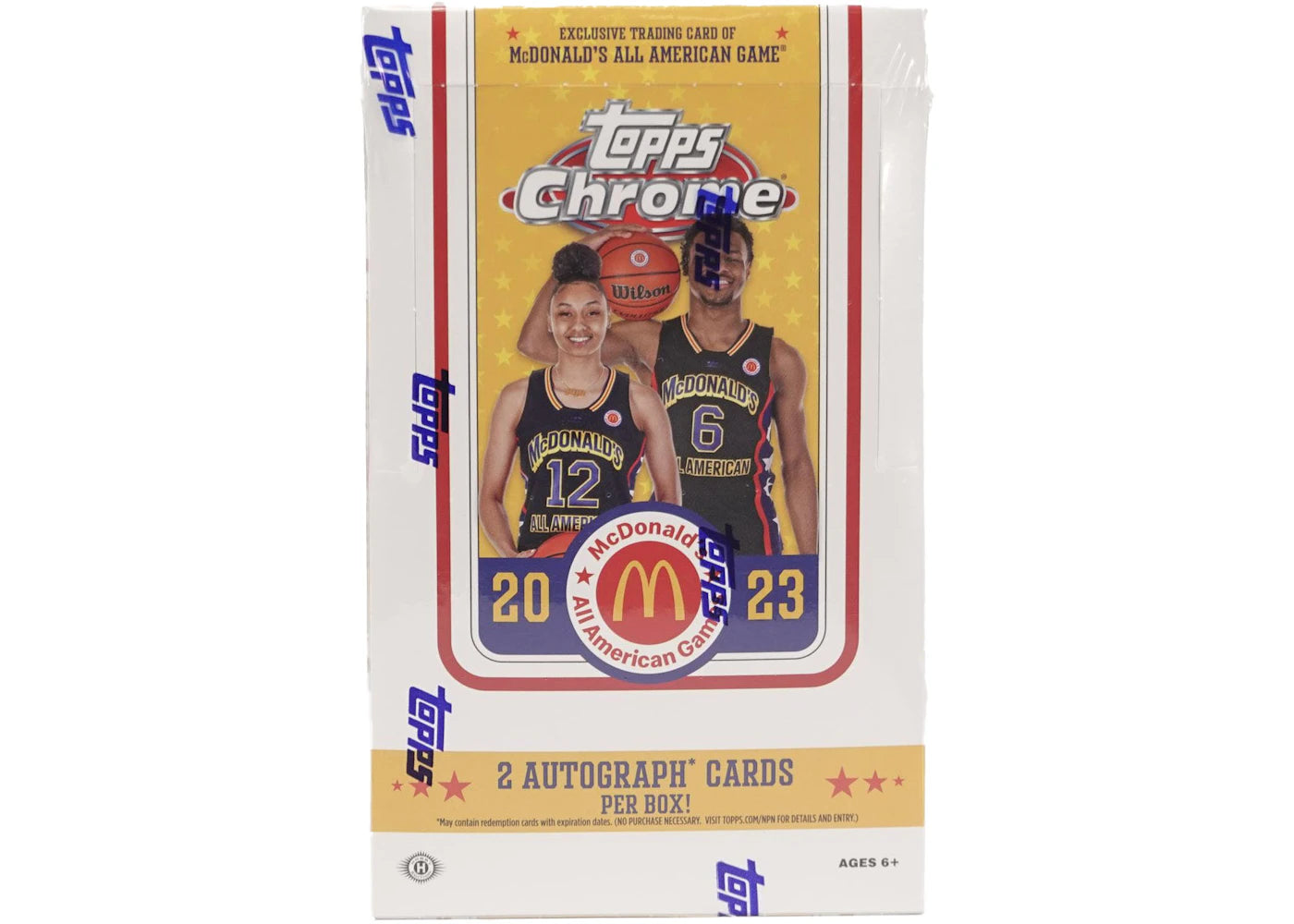 2023 Topps Chrome McDonalds All American Basketball Hobby Box
