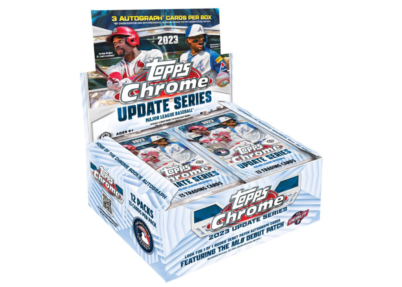 2023 Topps Chrome Updated Series Baseball Hobby Jumbo Box