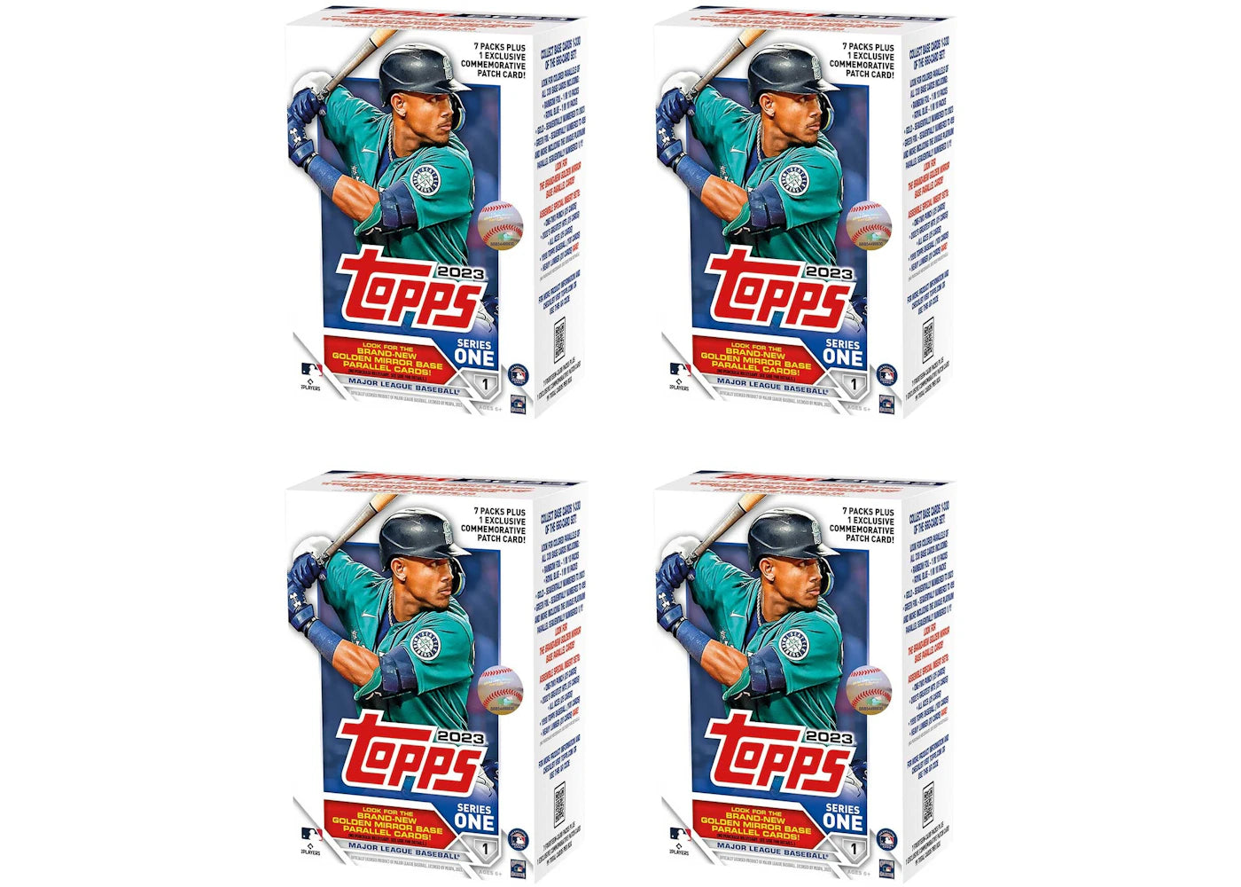 2023 Topps Series 1 Baseball Blaster Box 4x Lot