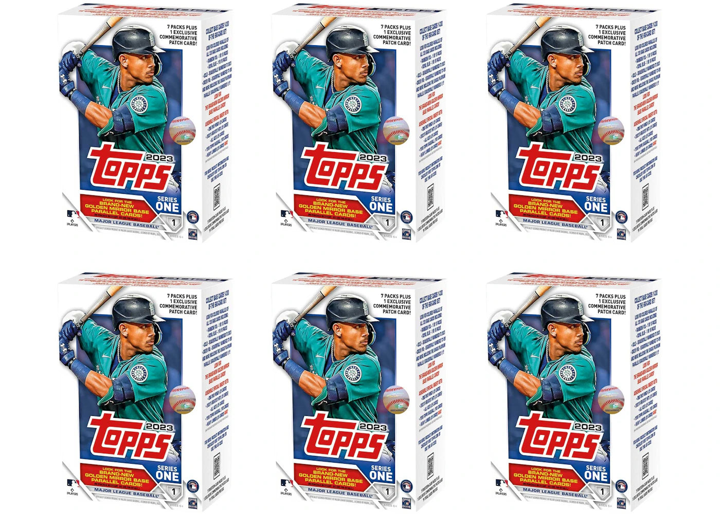 2023 Topps Series 1 Baseball Blaster Box 6x Lot