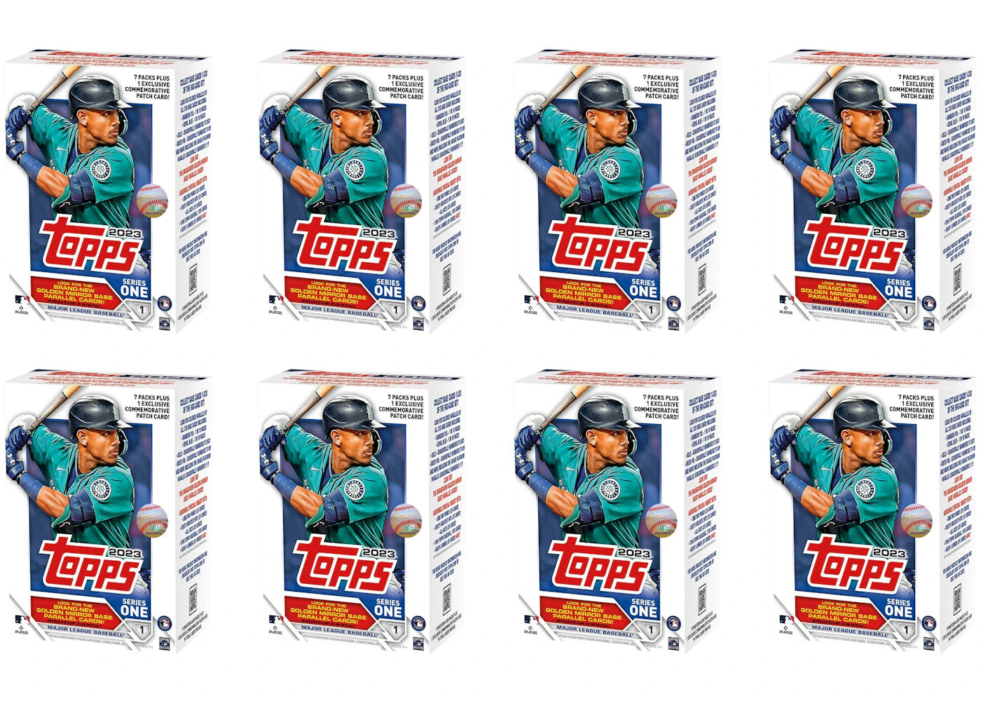 2023 Topps Series 1 Baseball Blaster Box 8x Lot