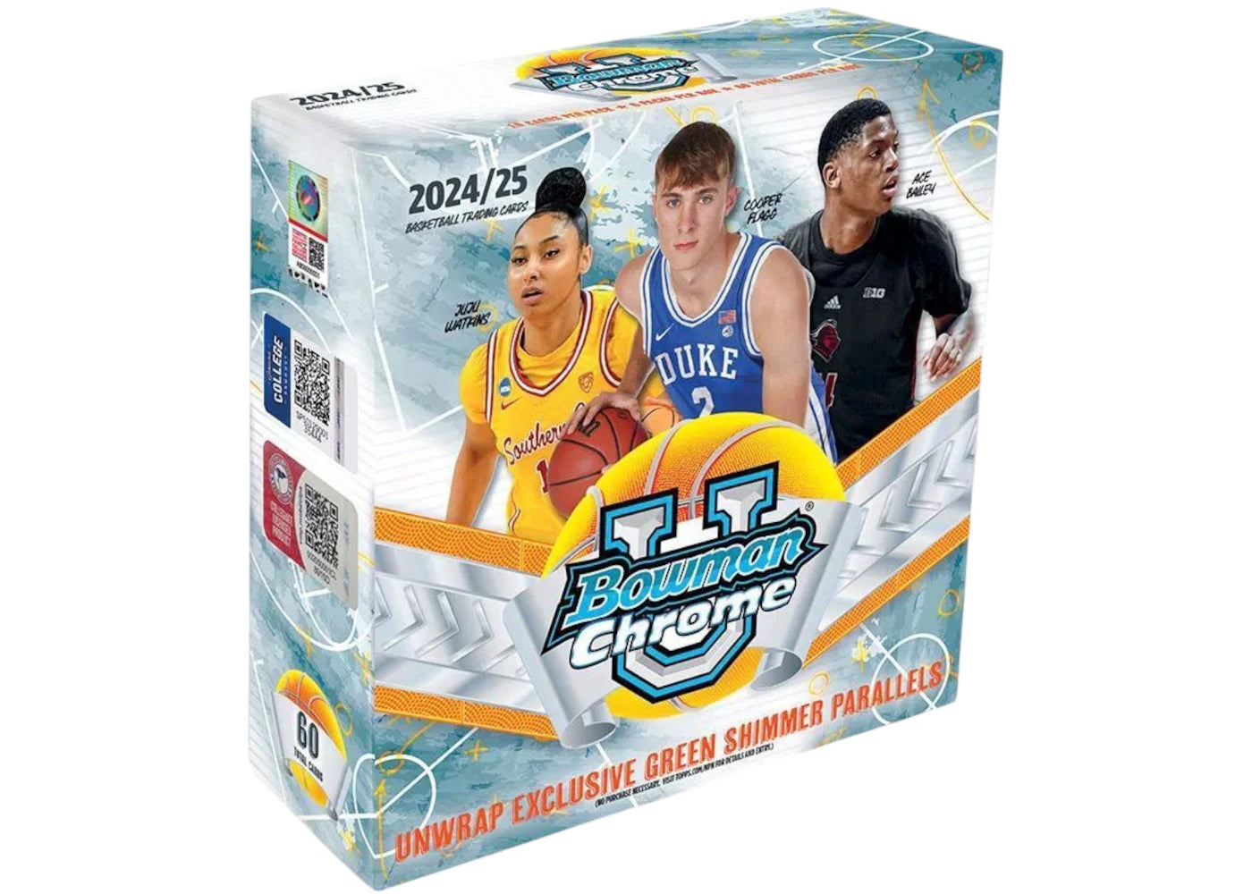 2024-25 Bowman Chrome University Basketball Mega Box