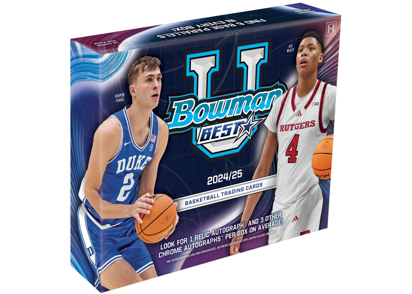 2024-25 Bowman University Chrome Best Basketball Hobby Box