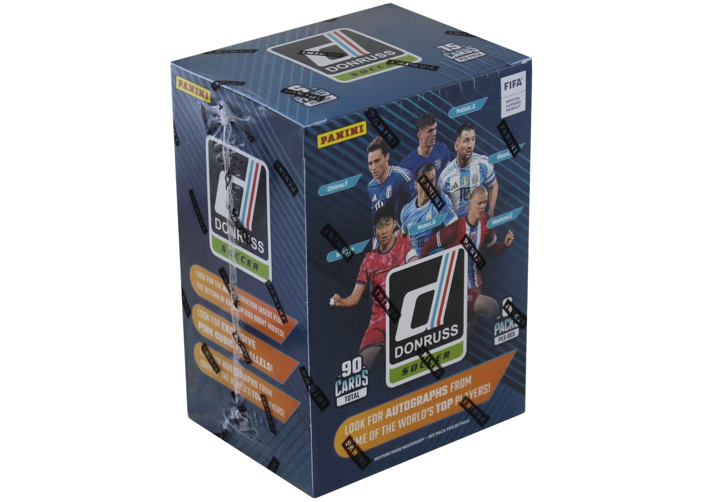 2024-25 Panini Donruss Soccer Blaster Box (Pink Cubic)