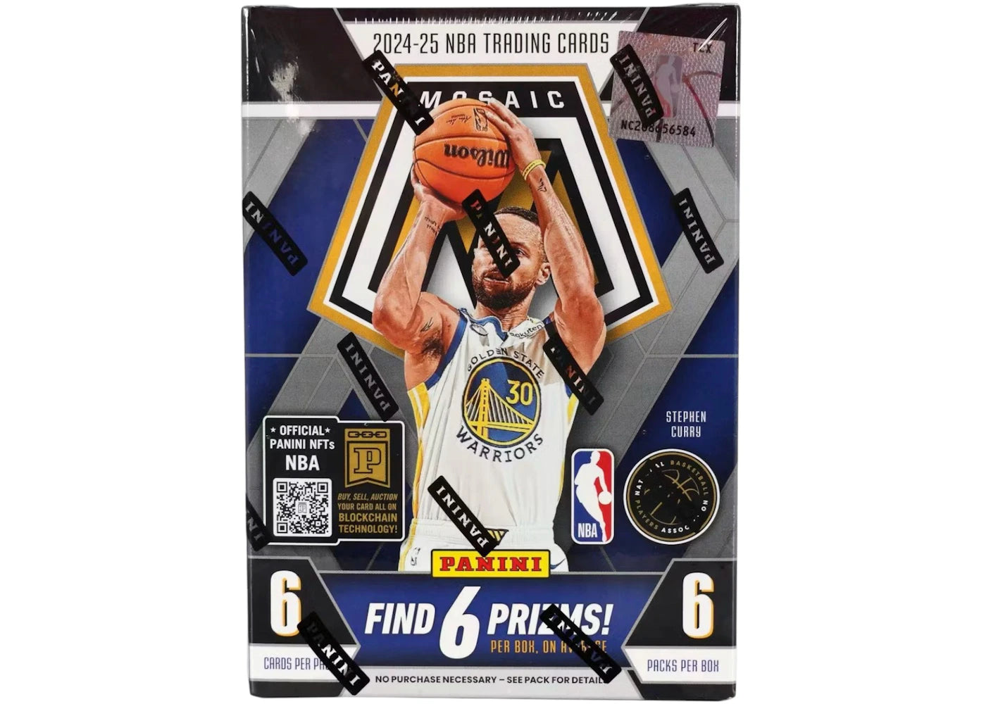 2024/25 Panini Mosaic Basketball 6-Pack Blaster Box