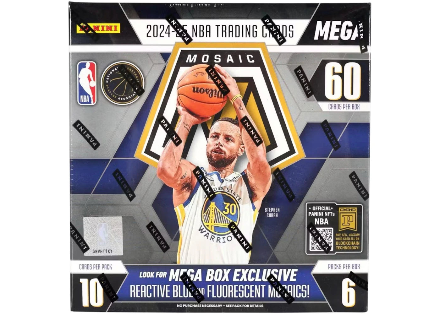 2024/25 Panini Mosaic Basketball Mega Box (Reactive Blue!)