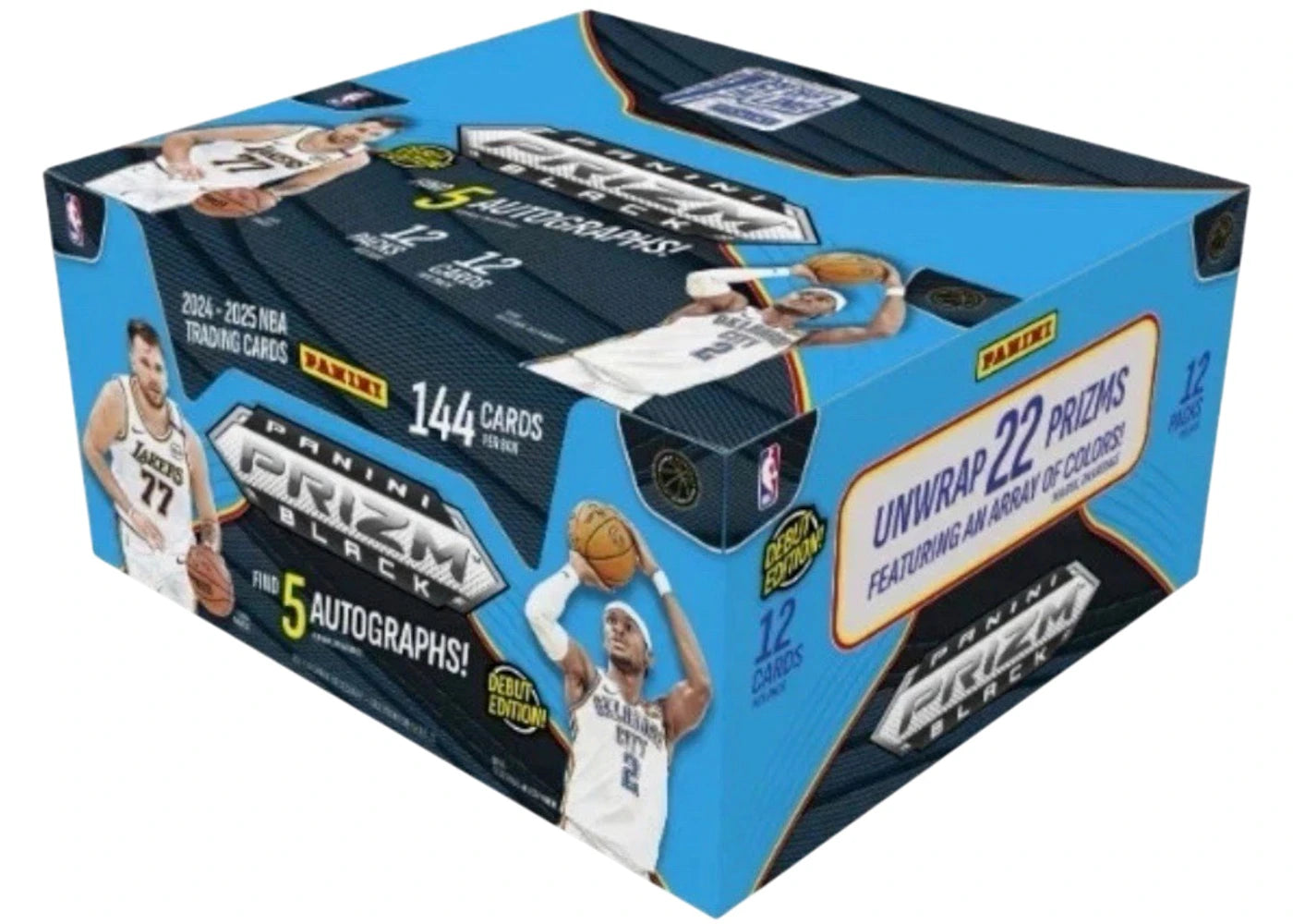 2024-25 Panini Prizm Black NBA FOTL (1st of the Line) Hobby Box