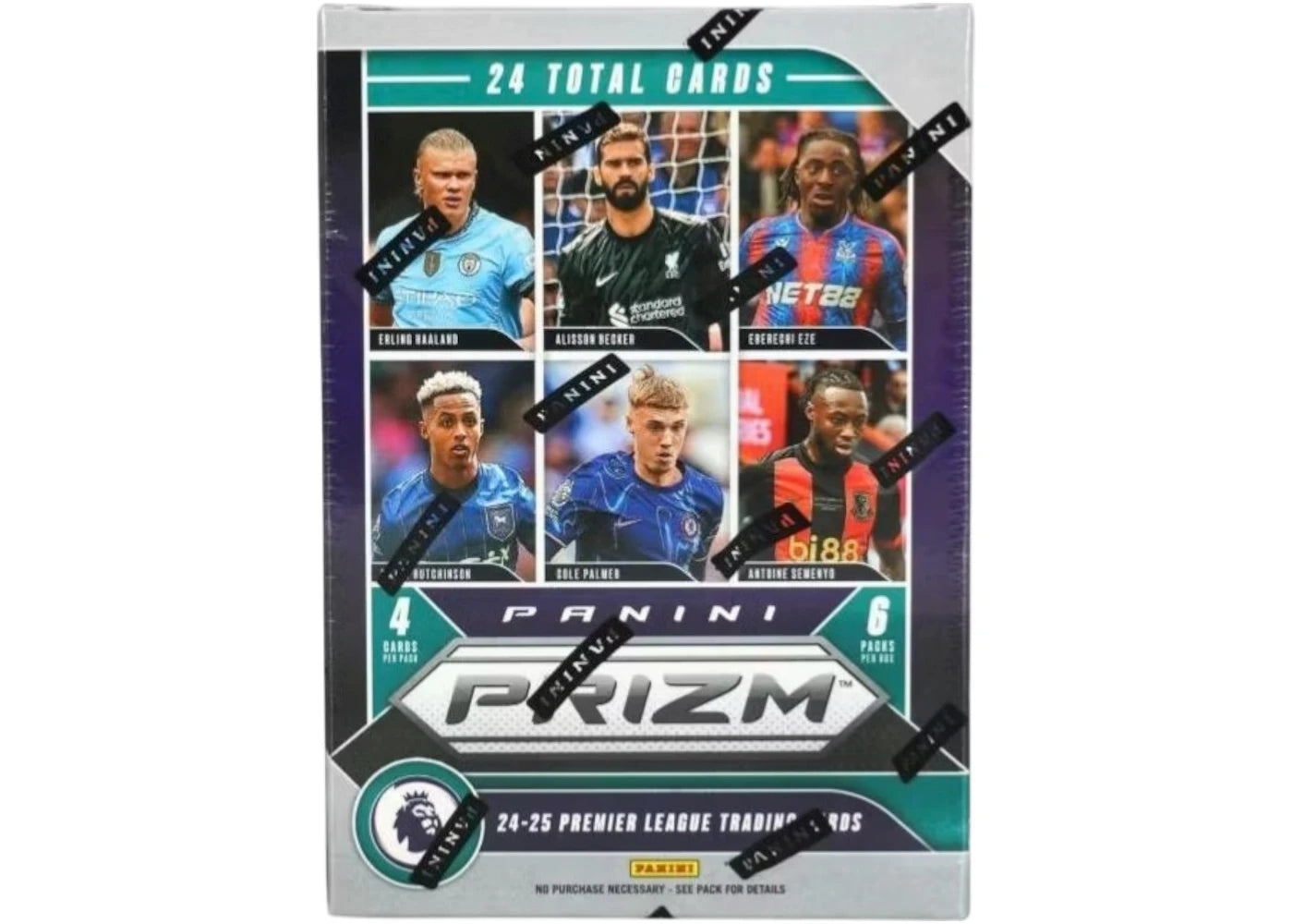 2024-25 Panini Prizm Premier League EPL Soccer Blaster Box (Pink Mosaic Prizms)