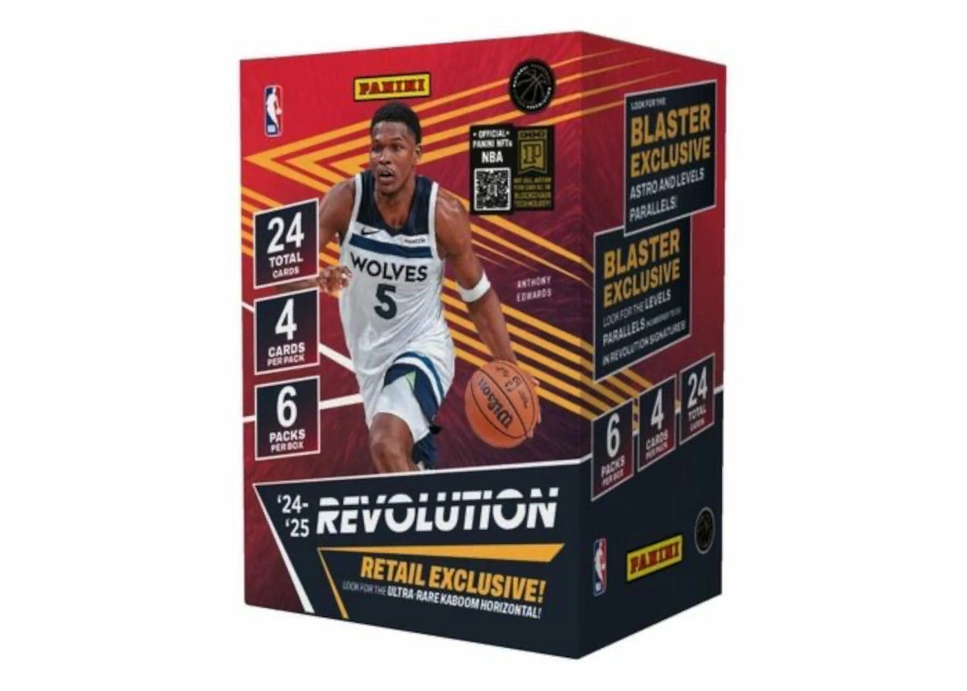 2024-25 Panini Revolution Basketball Retail Blaster Box
