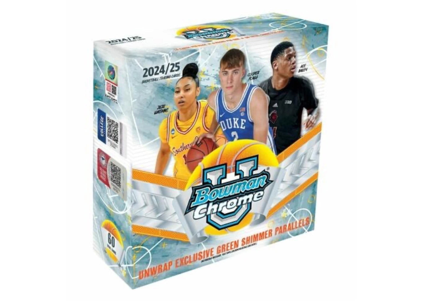 2024-25 Topps Bowman University Chrome Basketball Mega Box